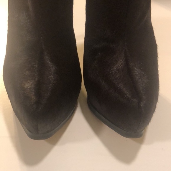 Circus by Sam Edelman Jacey heeled booties in burgundy and side zipper - Picture 6 of 9